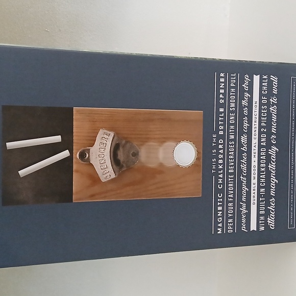 Magnetic Chalkboard Bottle Opener - Picture 3 of 3